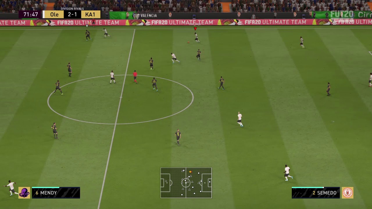 FIFA 20 DR goal 433(5) pass it in De Jong (3 of 4)