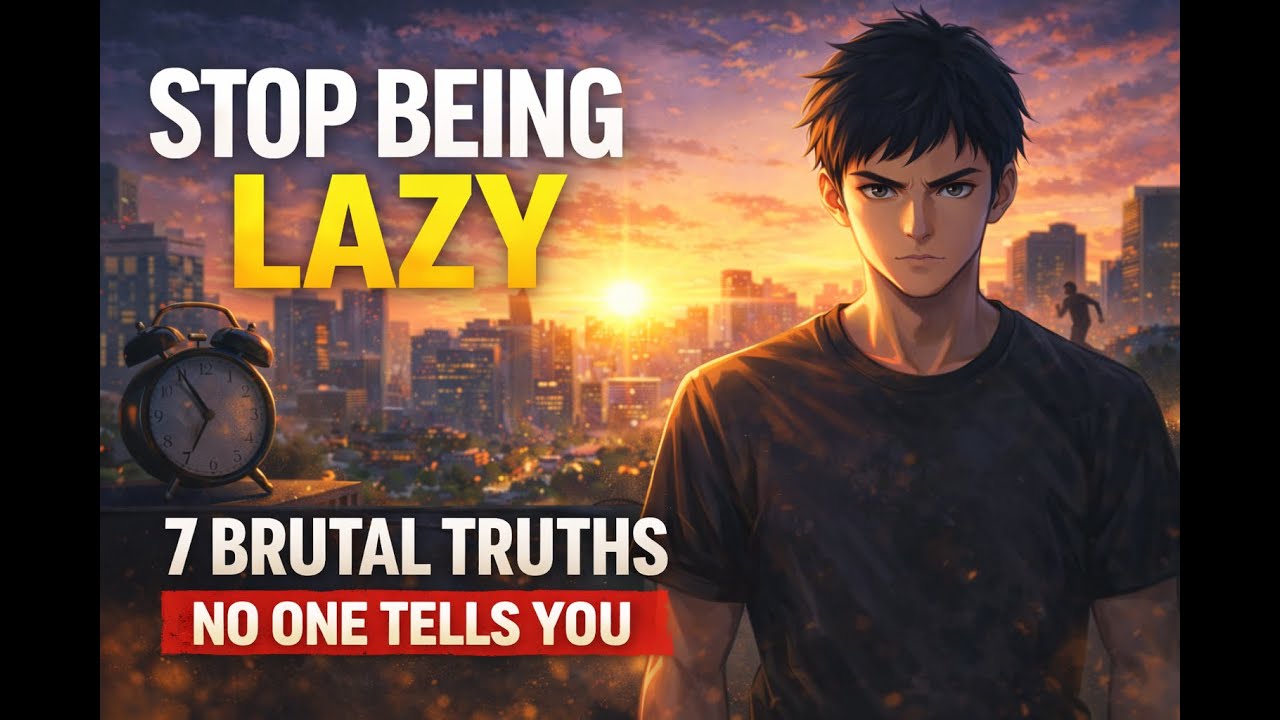 Stop Being Lazy: 7 Brutal Truths No One Tells You - YouTube