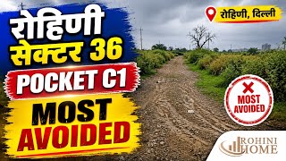 Rohini Sector 36 Pocket C1 DDA Plots Freehold Land Property in Delhi NCR UER II Metro Station Flat