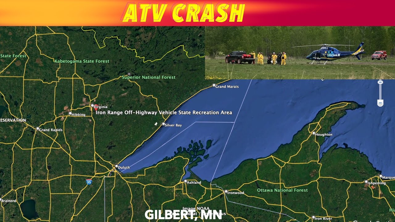 Serious ATV Crash On Iron Range - YouTube