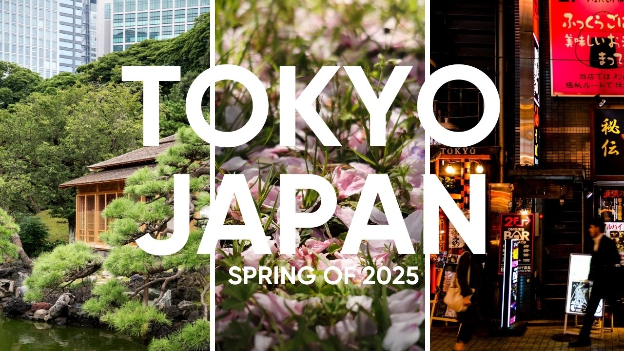 Spring in Tokyo - Japan Travel Vlog Pt.1