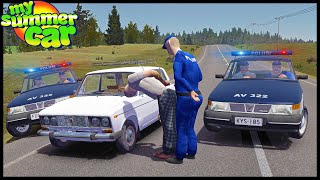 POLICE CHASE! END FAIL! - My Summer Car