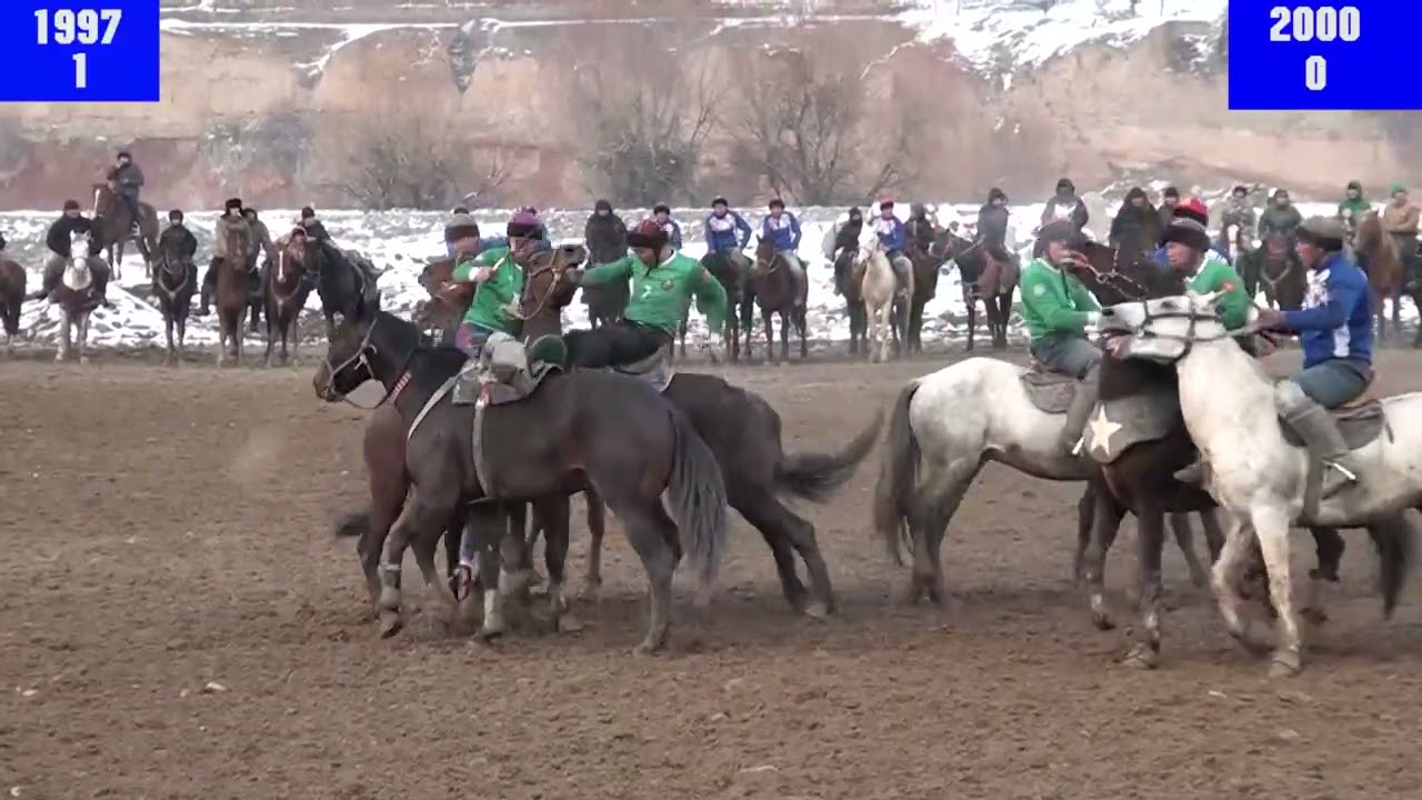 Кара-Кулжа муундар аралык көк бөрү оюну 1997 & 2000