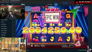 MAX WIN!! TRAINWRECKSTV 💰 15 MILLION - DORK UNIT!!