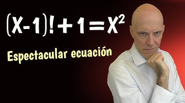 Espectacular ecuación. Tremendo reto algebraico💡