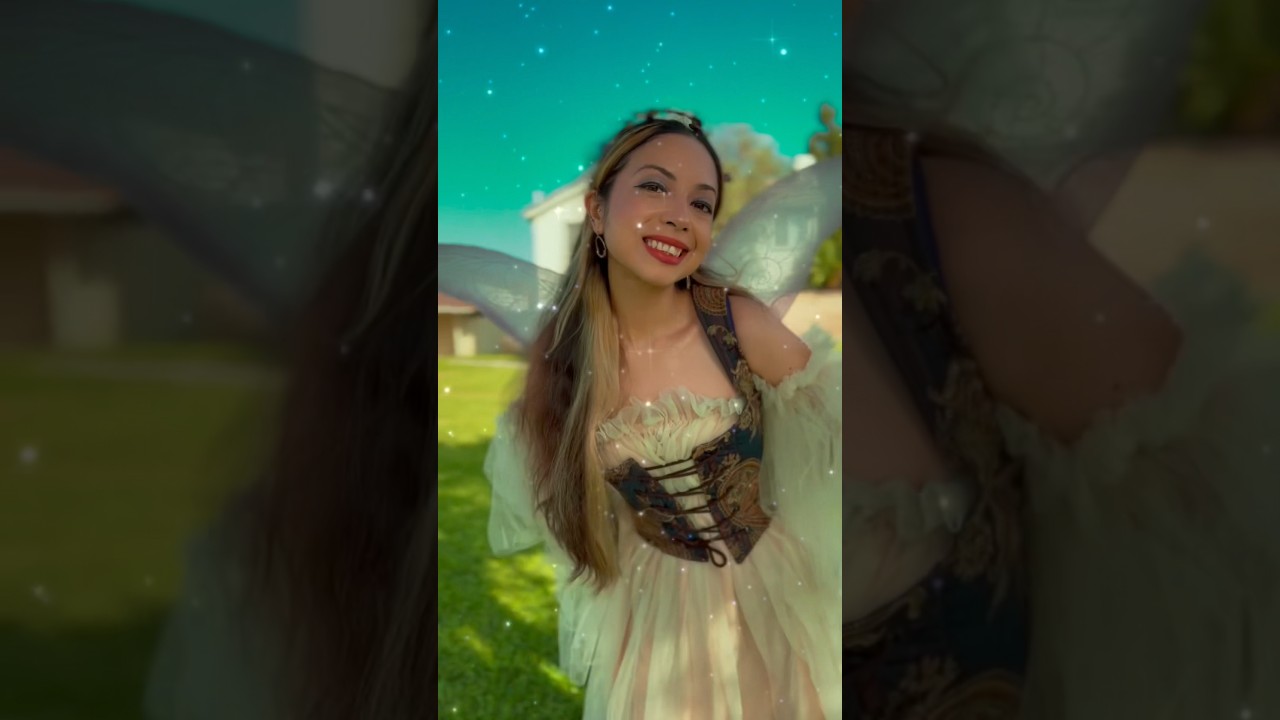 Watch me transition into a magical fairy #fantasy #fairycore #renfaire ...