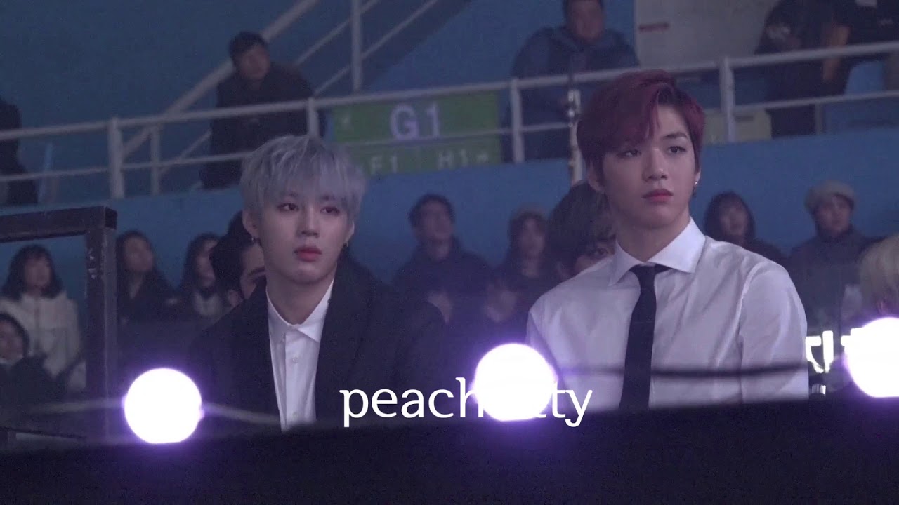 20181128 AAA 시상식 워너원리액션 갓세븐