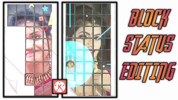 🤩How to make puzzle status video || video edit kaise kare || kinemaster status editing tutorial ||