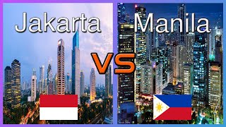 Jakarta VS Manila Comparison 2020 | Capital County ASEAN