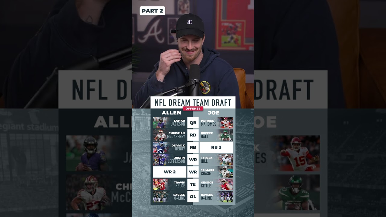OFFENSE: Drafting Our NFL Dream Team with Current NFL Players | Part 2
