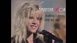 Samantha Fox - Nothings Gonna Stop Me Now 1987 Tv - 24.10.87 Sábado Noche Improved