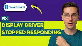 Fix Windows 11 Display Driver Stopped Responding [2026 Full Guide]