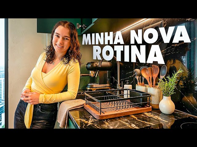 MINHA NOVA ROTINA MORANDO NA ESPANHA! 🇪🇸 