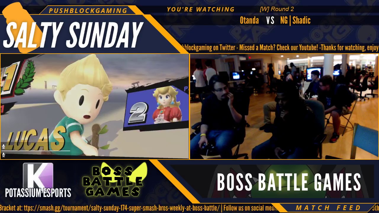 SS174 [Wii U] - NG  Shadic (Lucas) vs Otanda (Peach) - [W] Round 2