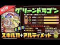 【城ドラ】新竜!スキル11+究極『グリーンドラゴン』早速使ってみた!【YASU|城とドラゴン】
