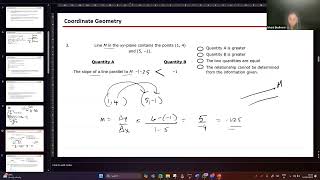 GRE - Co-ordinate Geometry