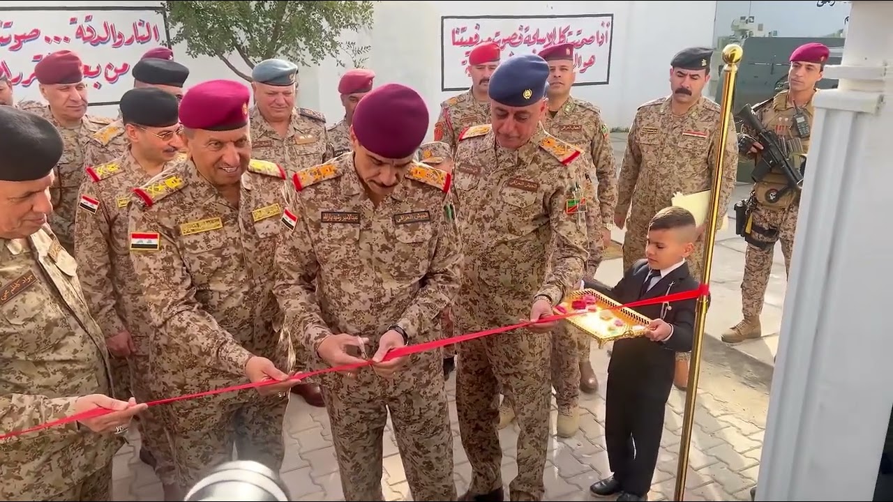 الفريق الفريجي … تشرفنا بزيارة السيد رئيس اركان الجيش المحترم والسادة معاوني رئيس اركان الجيش 