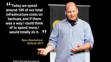 dotScale 2013 - Barry Abrahamson - Scaling MySQL at Wordpress.com