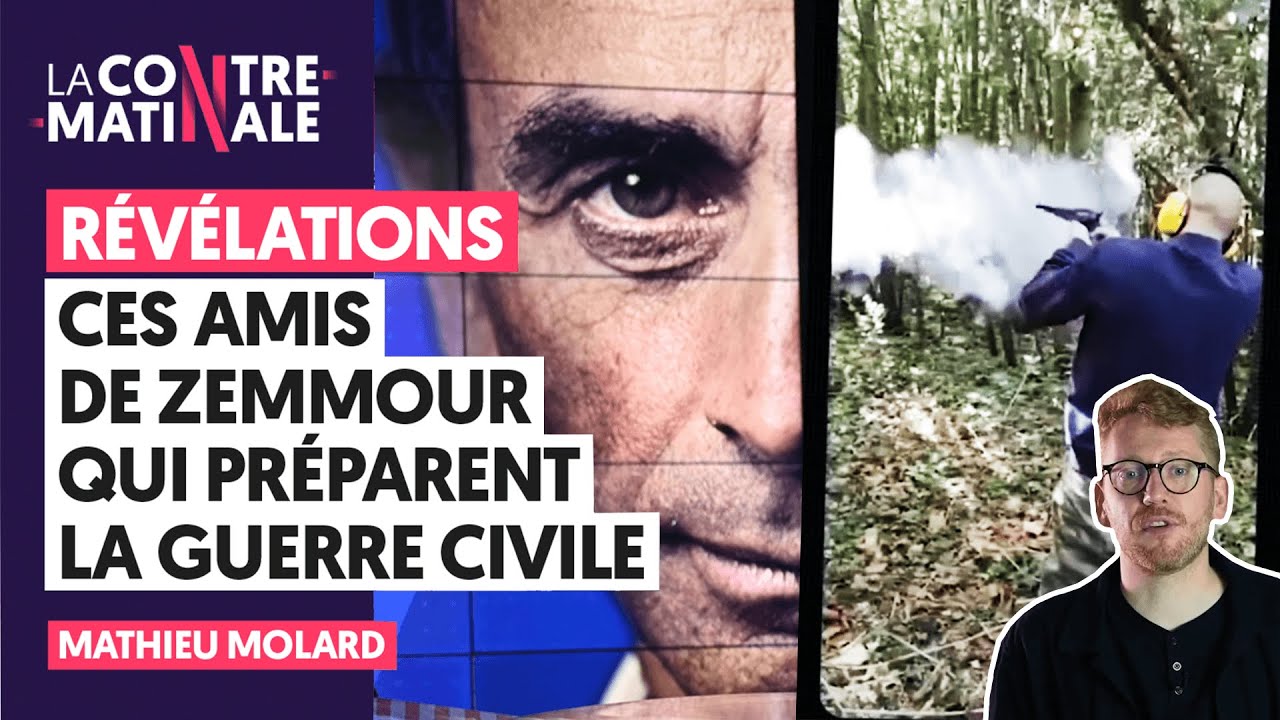 RÉVÉLATIONS : CES AMIS DE ZEMMOUR QUI PRÉPARENT LA GUERRE CIVILE