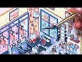 [Storytime] DIY Cute 3D Sticker House Storytime #15 | Extra Long Relaxing Playtime | Asmrestick ✨🐾📖