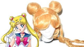 Restyling a Sailor Moon wig