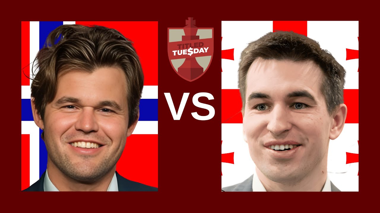 Magnus Carlsen vs Dmitry Andreikin | Titled Tuesday | 16 December, 2025 | Chess.com