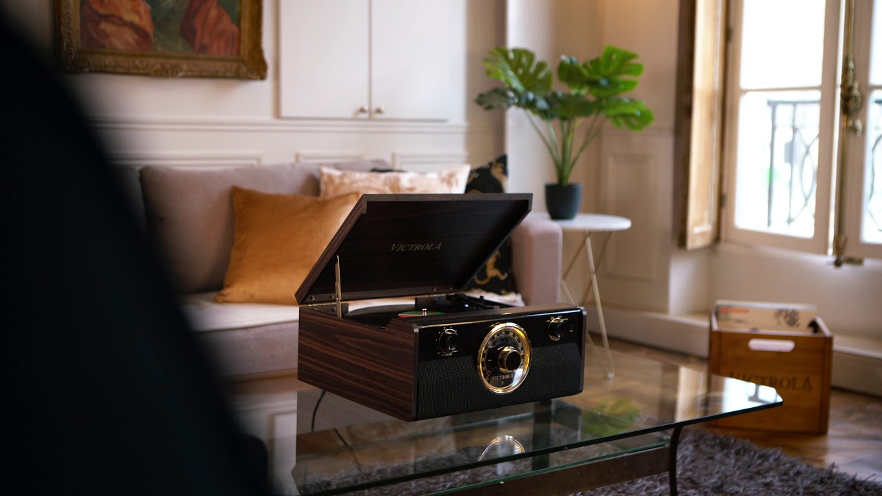 Victrola 4-in-1
 Record Player With 3-Speed Turntable