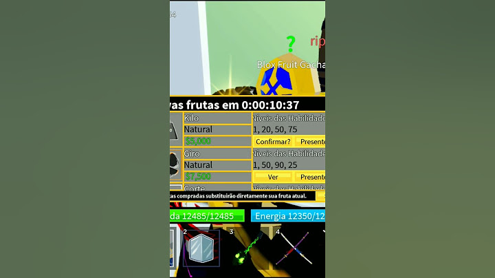 1° vez conseguindo fruta permanente 🤑🙈