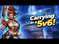How KQZ CARRIES And ALMOST WINS A 5v6 VS PRO PLAYERS In Marvel Rivals Season 7