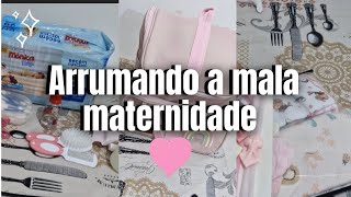 Arrumando A Mala Maternidade Da Baby