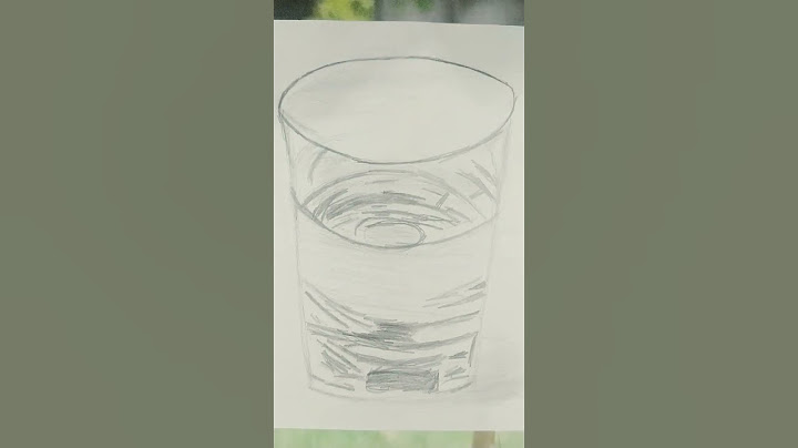 gilas drawing kanch ka gilas water glass 🍷🍷🍷