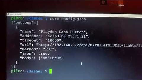 Amazon Dash Button & Raspberry Pi