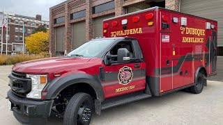 Dubuque fire department adds third new ambulance