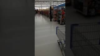 Shoppin' at Wally world aka preppers paradise (Walmart) during severe weather