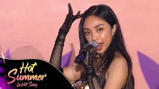 Maymay Entrata is confident and sultry during her performance at Star Magic Hot Summer