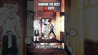 Ranking The Best JJK Edits  #viral #anime #shorts #usa