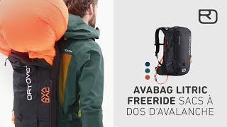 Sac à dos avalanches AVABAG LiTRIC FREERIDE (Francais) | ORTOVOX