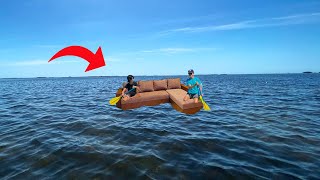 I Tried Crossing The Ocean On A Couch