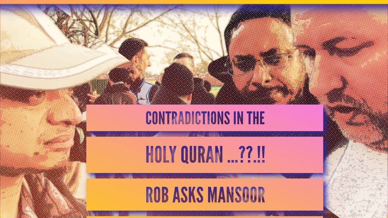 CHRISTIAN BRINGS CONTRADICTIONS IN THE QURAN [SPEAKERS CORNER P1/2 ...