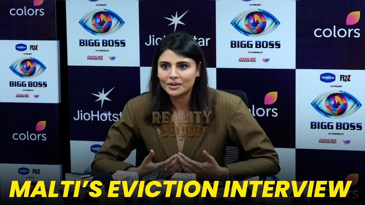 Bigg Boss 19 Eviction Interview: Malti Chahar Reveals Shocking Inside Truths 🔥