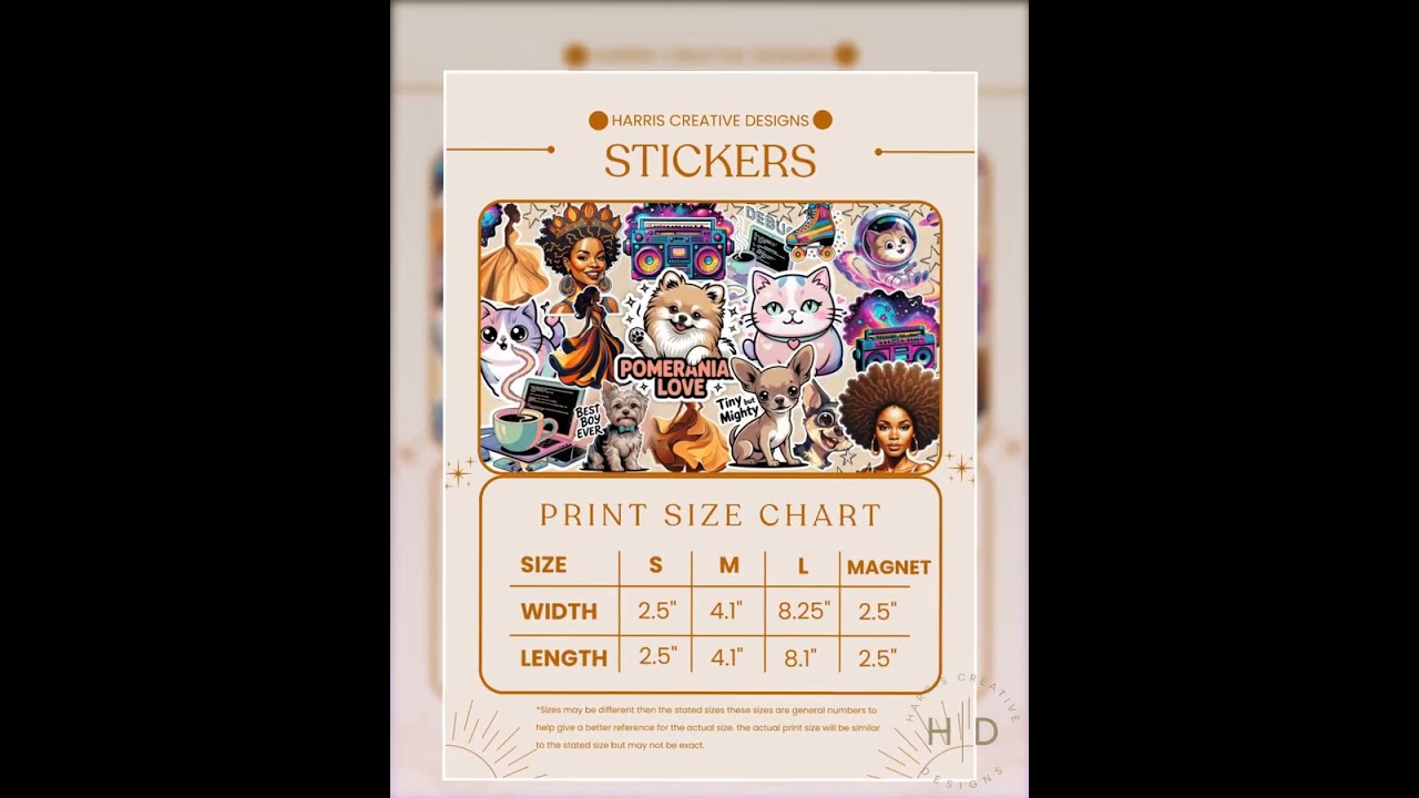 Mystic Festival Picnic Geometric Vinyl Sticker