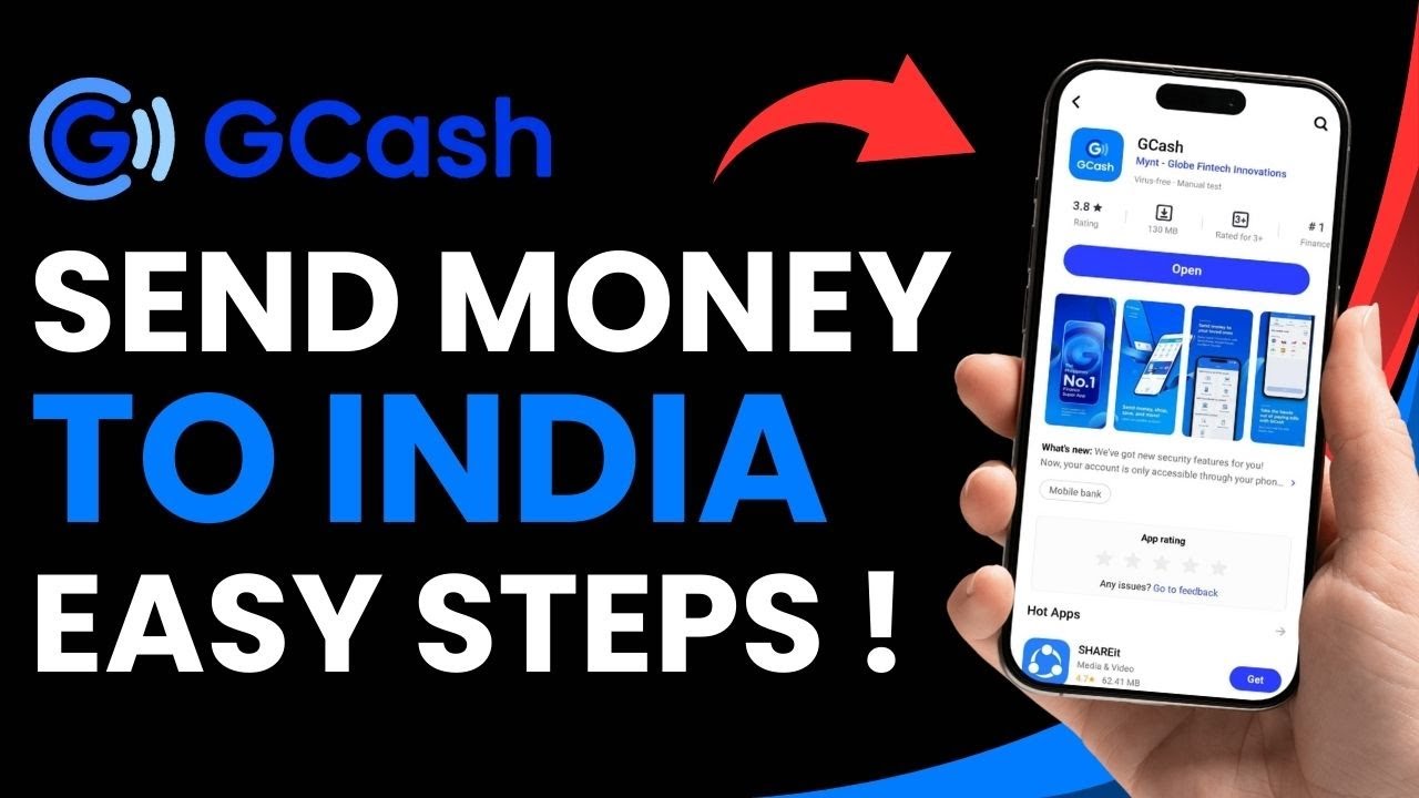 How to Send Money to India via GCash! (Free RBI Transfer) - YouTube