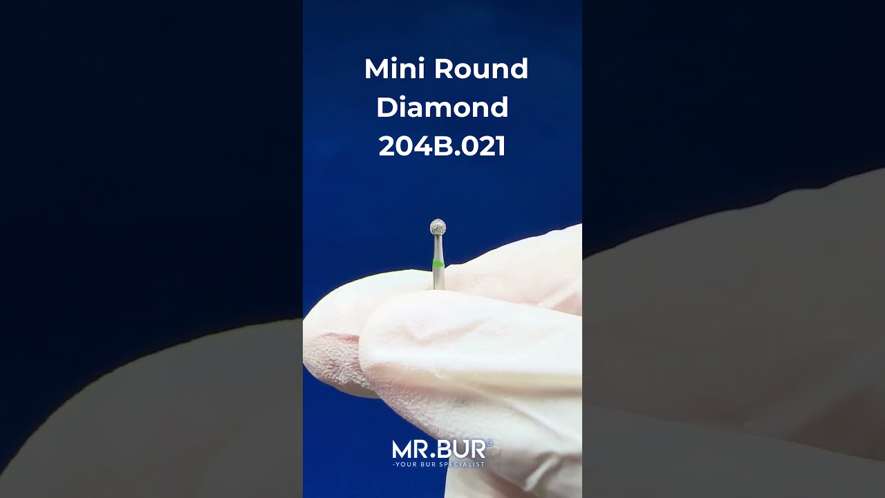 Mini Round Shape Bur | Diamond Dental Bur