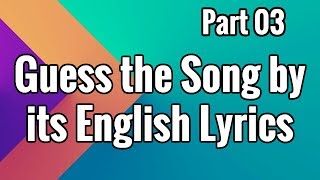 So you think you’re a big movie buff, or that know all the hindi
songs? i bet don’t, because our songs have of course got nice lyrics
but once transl...