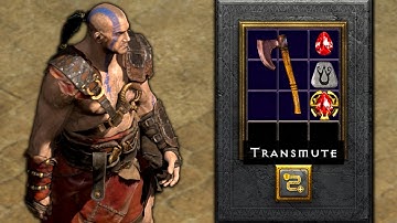 Diablo 2 But I Can Only Use Gear That I Craft Myself