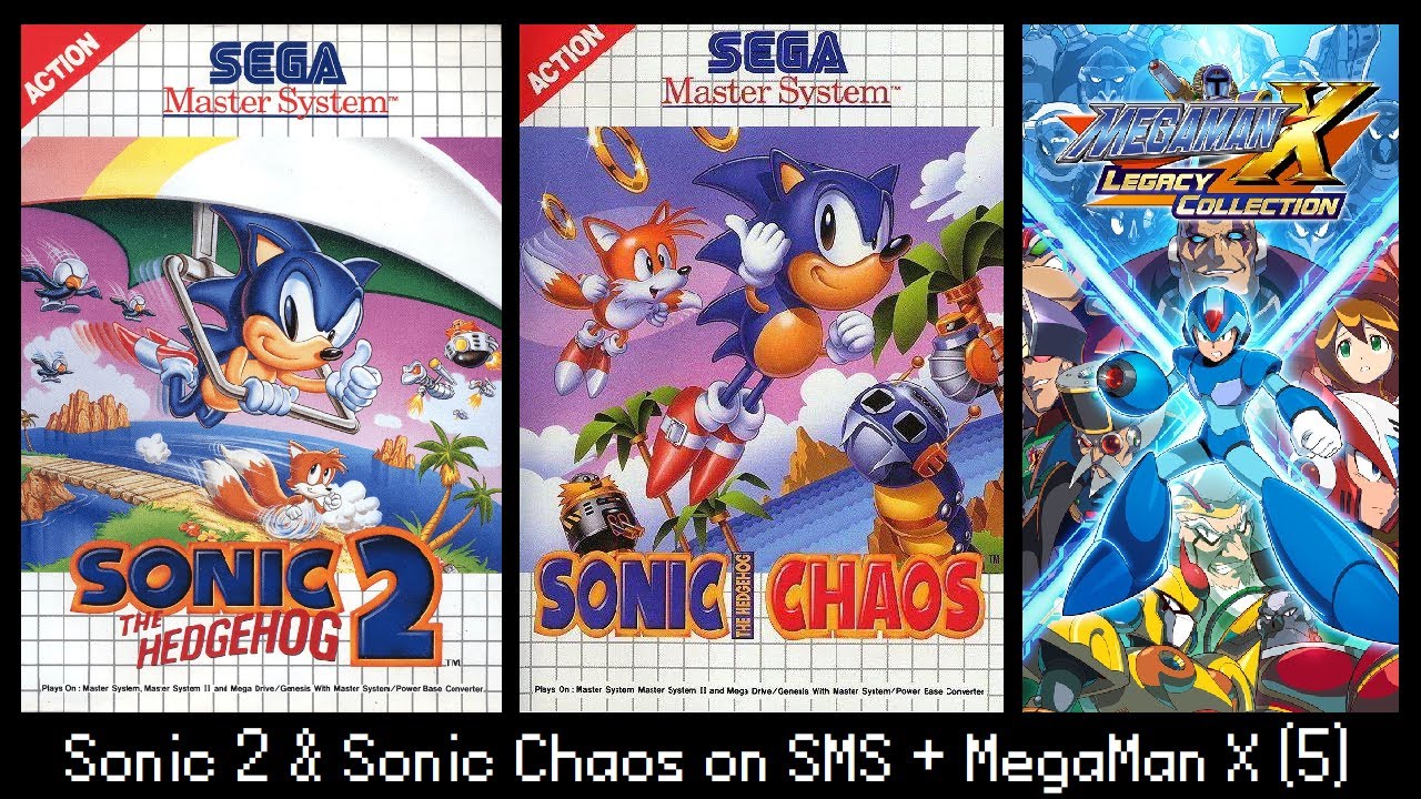[Sunday Stream] Sonic 2 and Sonic Chaos on Real Hardware + MegaMan X (Part 5)