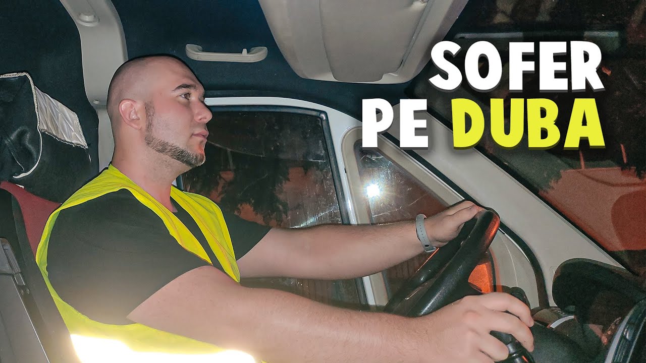 VLOG DE LA SERVICIU - sofer pe duba