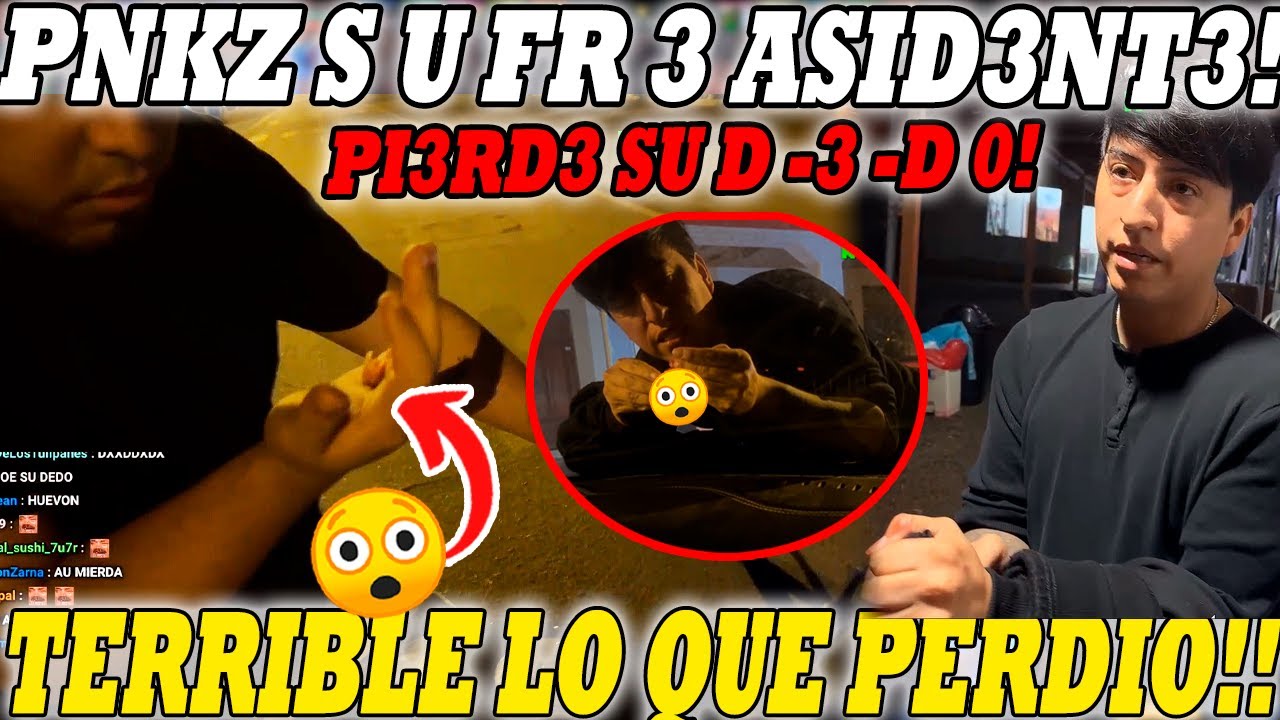 😳TERRIBL33!! PNKZ TIENE QUE IR AL H0SPIT4L POR P3RD3R SU D3-D0!😳😂