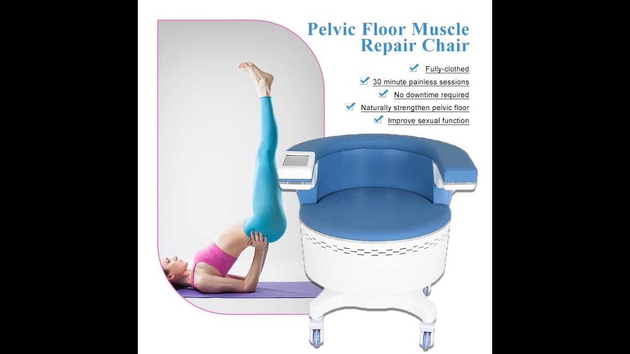 Ems Pelvic Floor Muscle Trainer Chair - YouTube