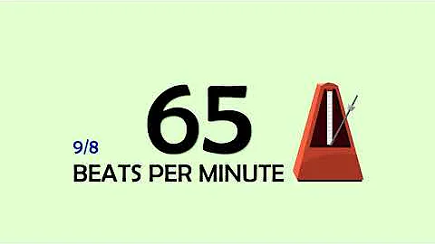 65 BPM 9/8 Metronome